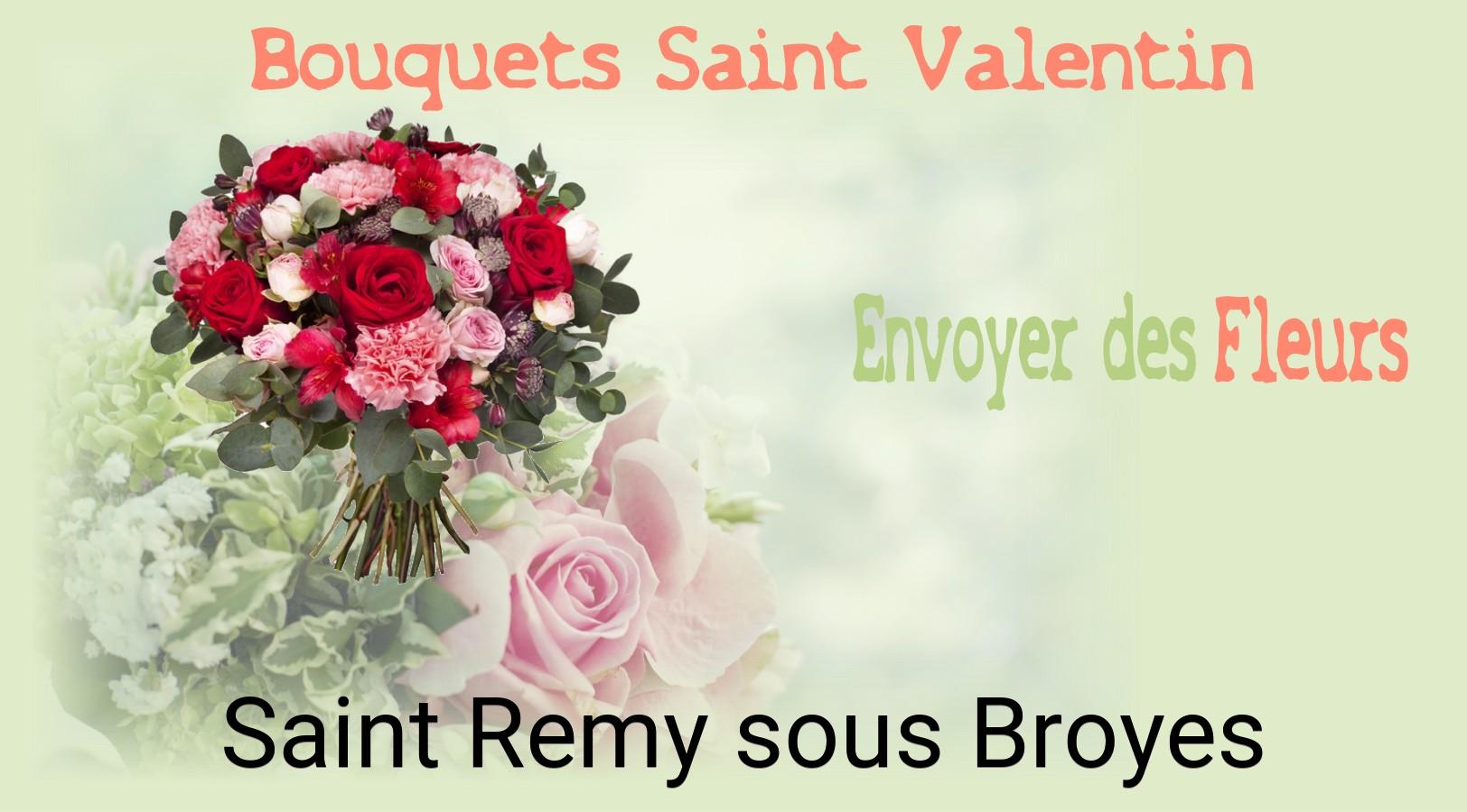 Roses de Saint-Valentin livrées à Saint-Remy-sous-Broyes